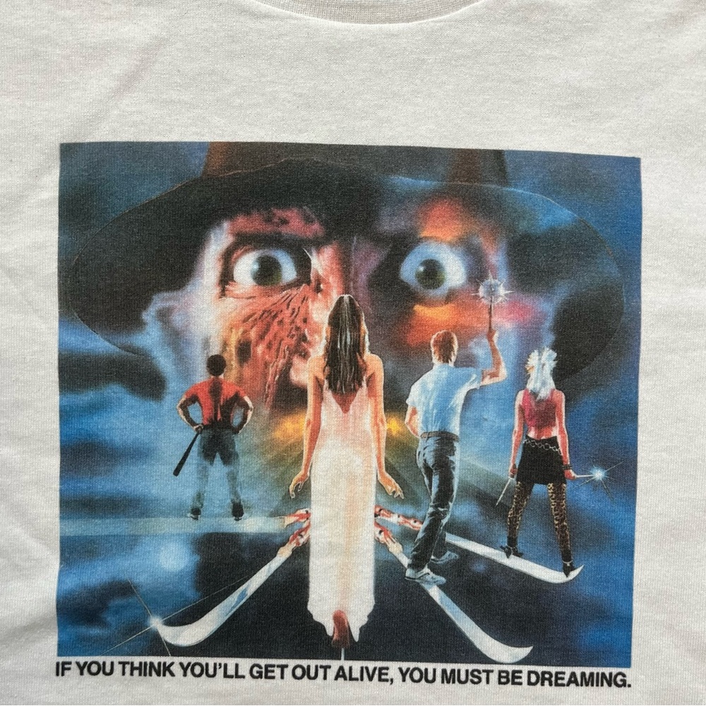 Freddy pt.3 retro horror slashers White Unisex T-Shirt